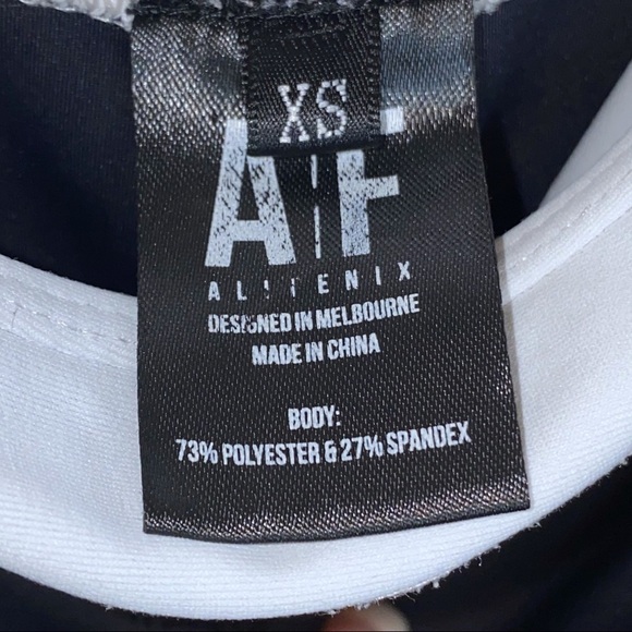 All Fenix | Black/Grey/White Leggings High Waist XS - Picture 7 of 7